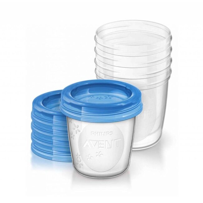 Philips Avent Philips Avent Via Beker Moedermelk 180 ml