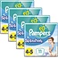 Pampers Pampers Splashers Zwemluiers Maat 4/5 - 4 x 11 Stuks Voordeelverpakking