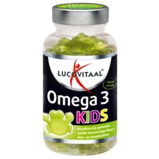 Lucovitaal Lucovitaal Gummies Omega 3 Kids 60 stuks