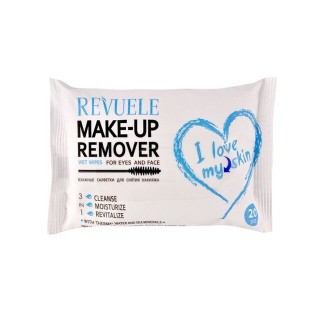 Revuele Revuele Make-Up Remover Doekjes Blauw