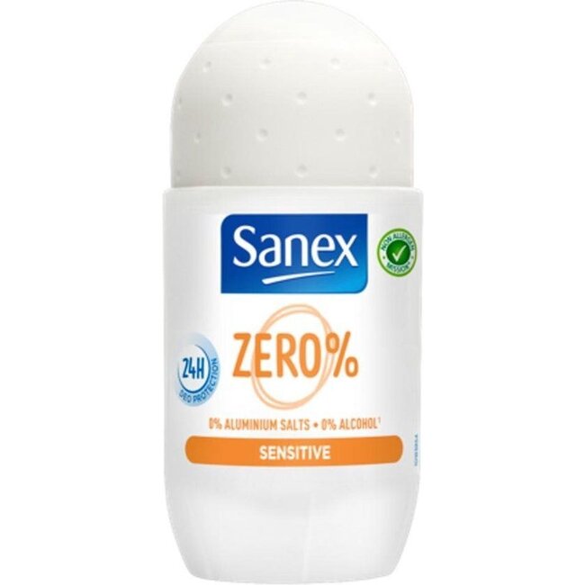 Sanex Sanex Deo Roller Zero% Sensitive Skin 50 ml