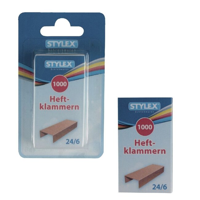 MERKLOOS Nietjes 24/6 1000st