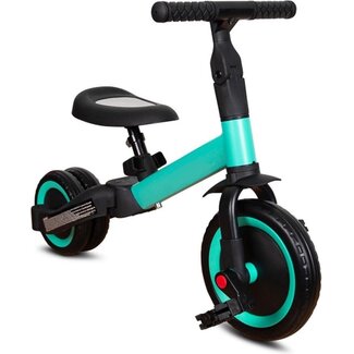 SFT Products SFT Product 3-in-1 Kinderfietsje Driewieler En Step Blauw