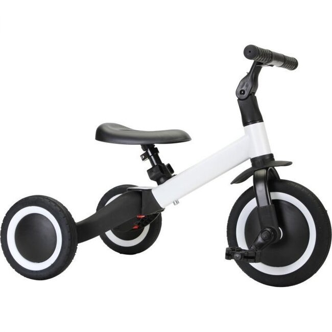 SFT Products SFT Products 3-in-1 Kinderfietsje Driewieler En Step Wit