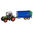 Dutch Farm Serie Dutch Farm Serie Tractor groen + Trailer 1:32