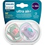 Philips Avent Philips Avent Fopspeen Ultra Air Kat/Beer 6 Tot 18 Maanden 2 Stuks