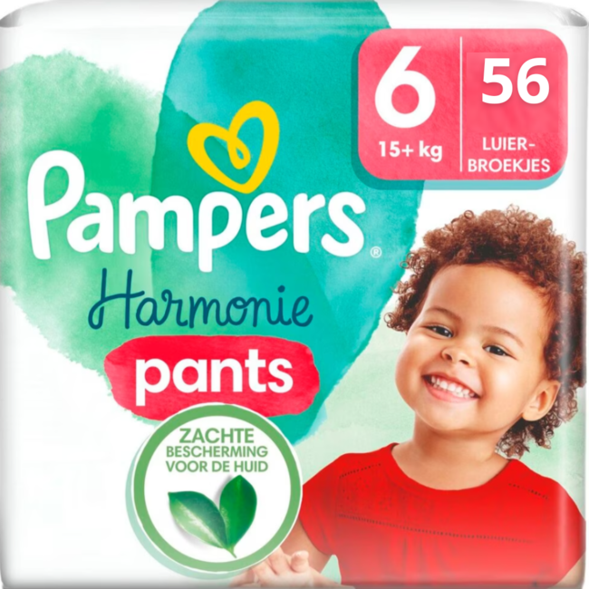 Pampers Harmonie Pants Maat 6 - 56 Luierbroekjes