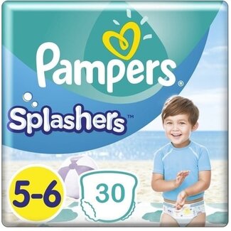 Pampers Splashers Pants Maat 5/6 -30 Zwemluiers