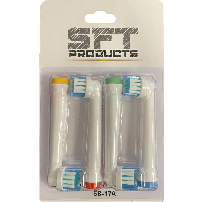 SFT Products SFT Products Opzetborstels Geschikt voor Oral-b 4 stuks