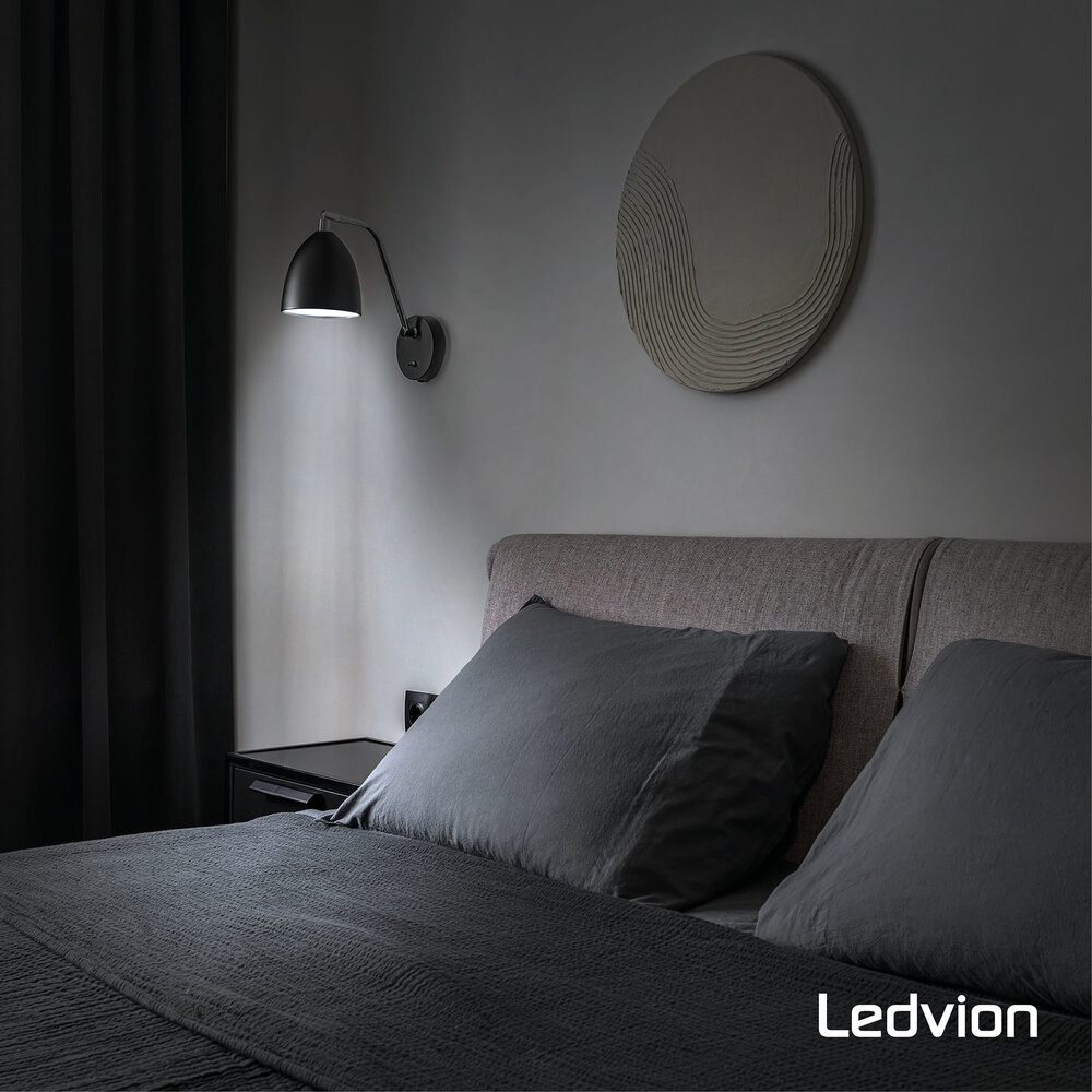 Ledvion Żarówka LED E27 z możliwością ściemniania — 8,8 W — 6500 K — 806 lumenów