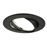 Ledvion Lampy Wpuszczane w Sufit - Amsterdam - ściemniane - 3W - 4000K - ø82mm