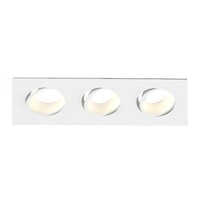 Lampyshop Ściemnialny Oczka sufitowe LED Triple - 5W - 2700K - 215mm