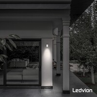 Ledvion Ściemnialna Kinkiet LED - San Diego - 5W - 2700K - IP54 - Biały