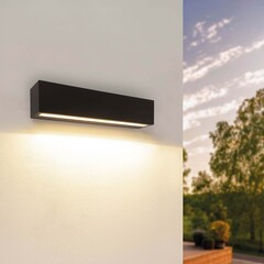 Kinkiet Zewnętrzny LED - 9W - IP44 - 900 Lumenów