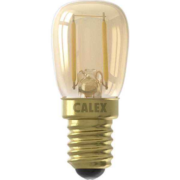 Calex Żarówka LED Calex Pilot - E14 - 136 Lm - Złote wykończenie