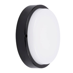 Bulkhead LED Ø22 CM - Lampa Sufitowa IP65 - Czarny - 10W - CCT - 1000 Lumenów