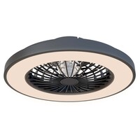 Ledvion Wentylator Sufitowy z Lampą - Ściemnialna - 48W - 2700K-6500K - w Zestawie Pilot