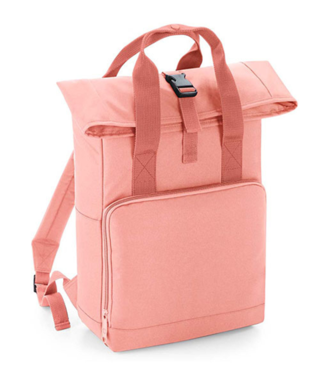 Backpack met tekst, origami figuur of lijntekening