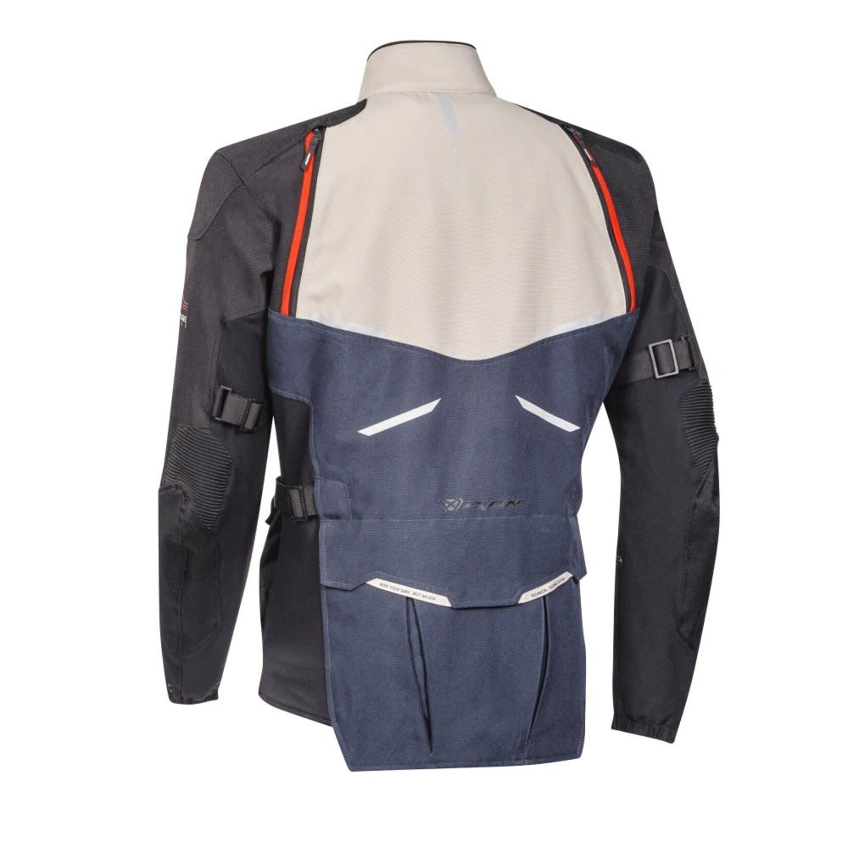 Ixon Ixon jacket textile eddas grege/navy/black