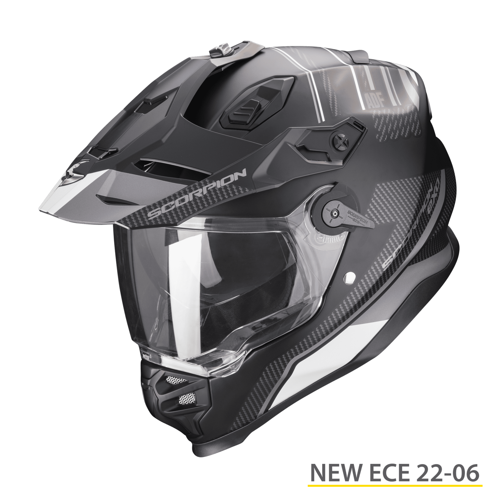 Scorpion Scorpion ADF-9000 AIR DESERT matt-black/silver