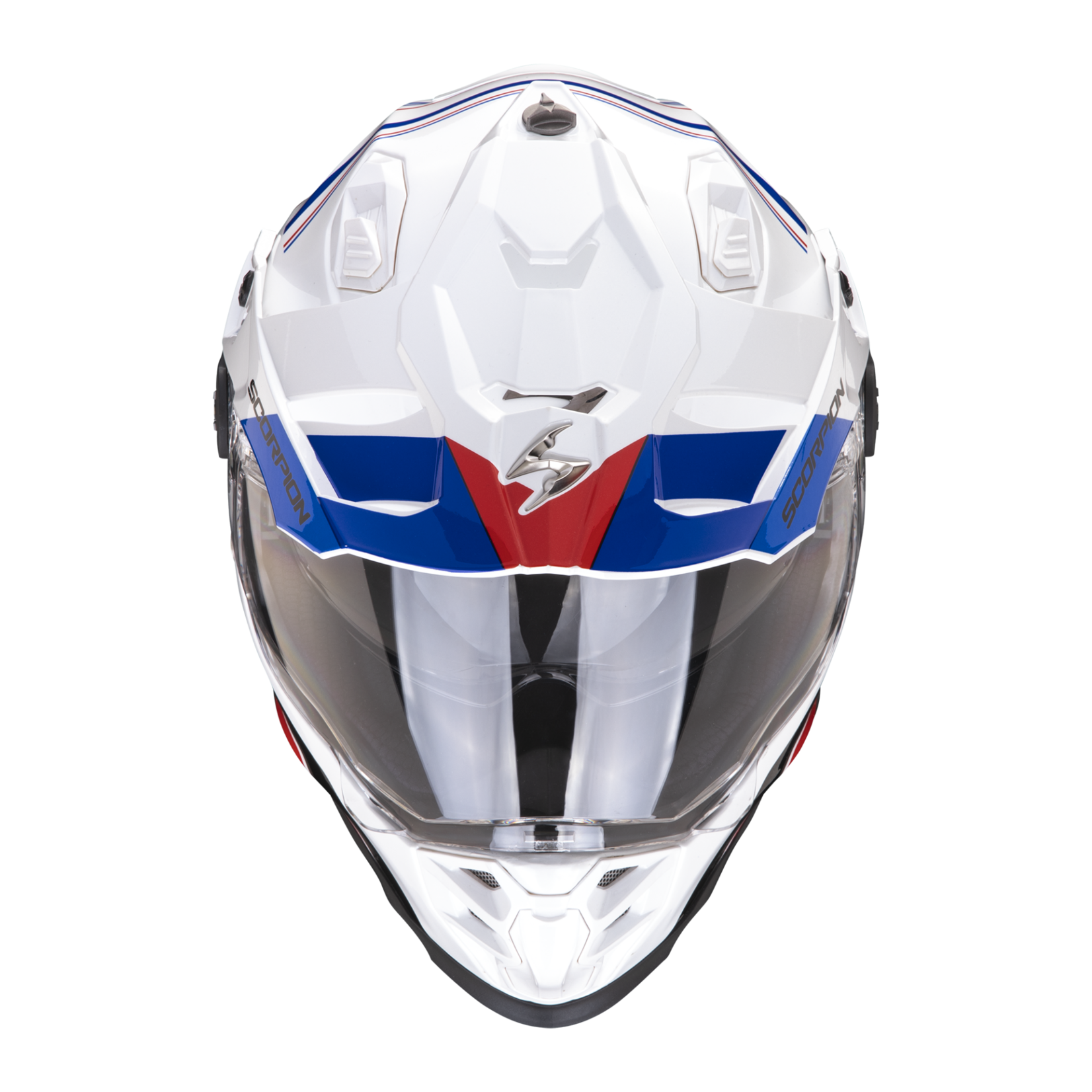 Scorpion Scorpion helmet ADF-9000 AIR DESERT white/blue/red