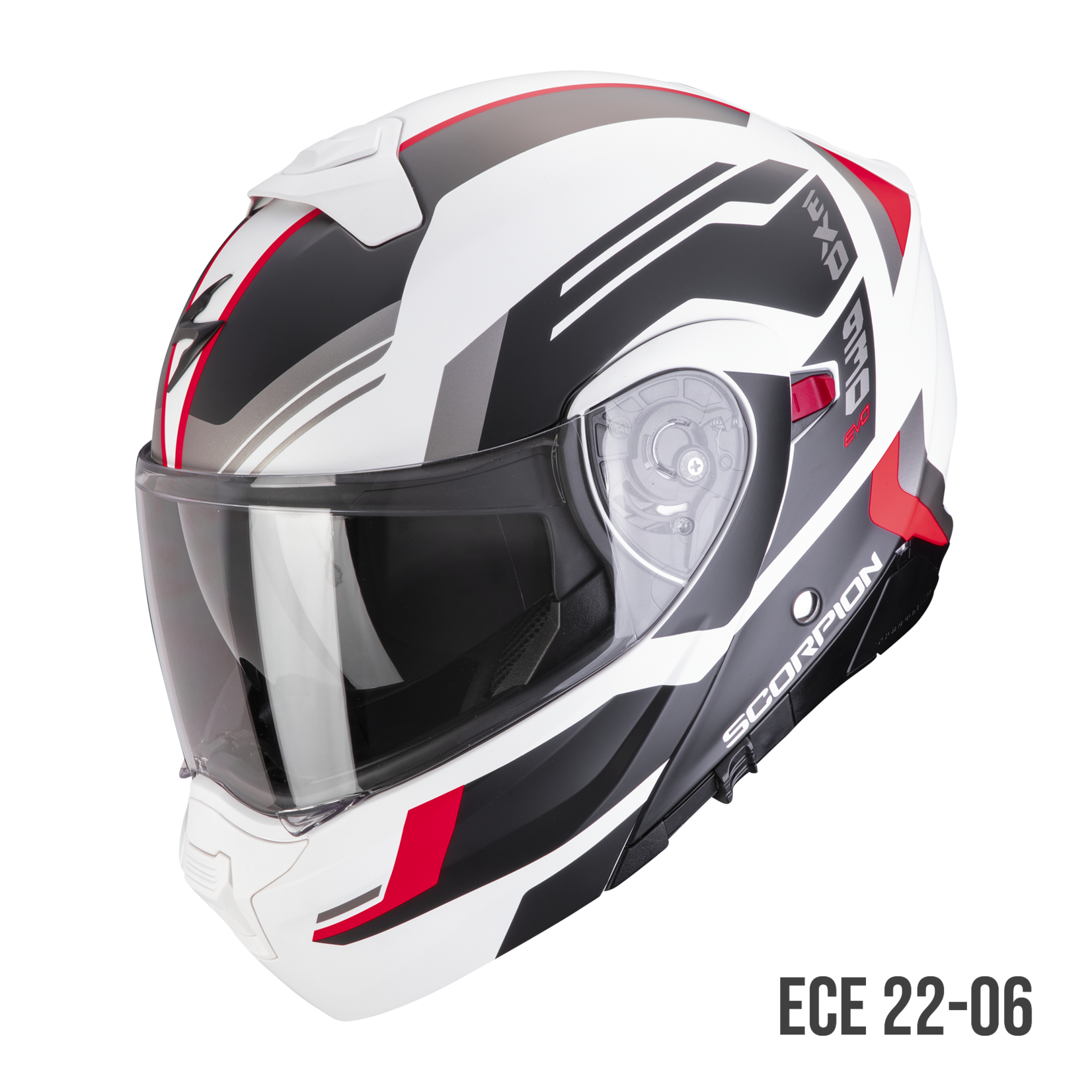 Scorpion Scorpion EXO-930 EVO SIKON white mat/black/red