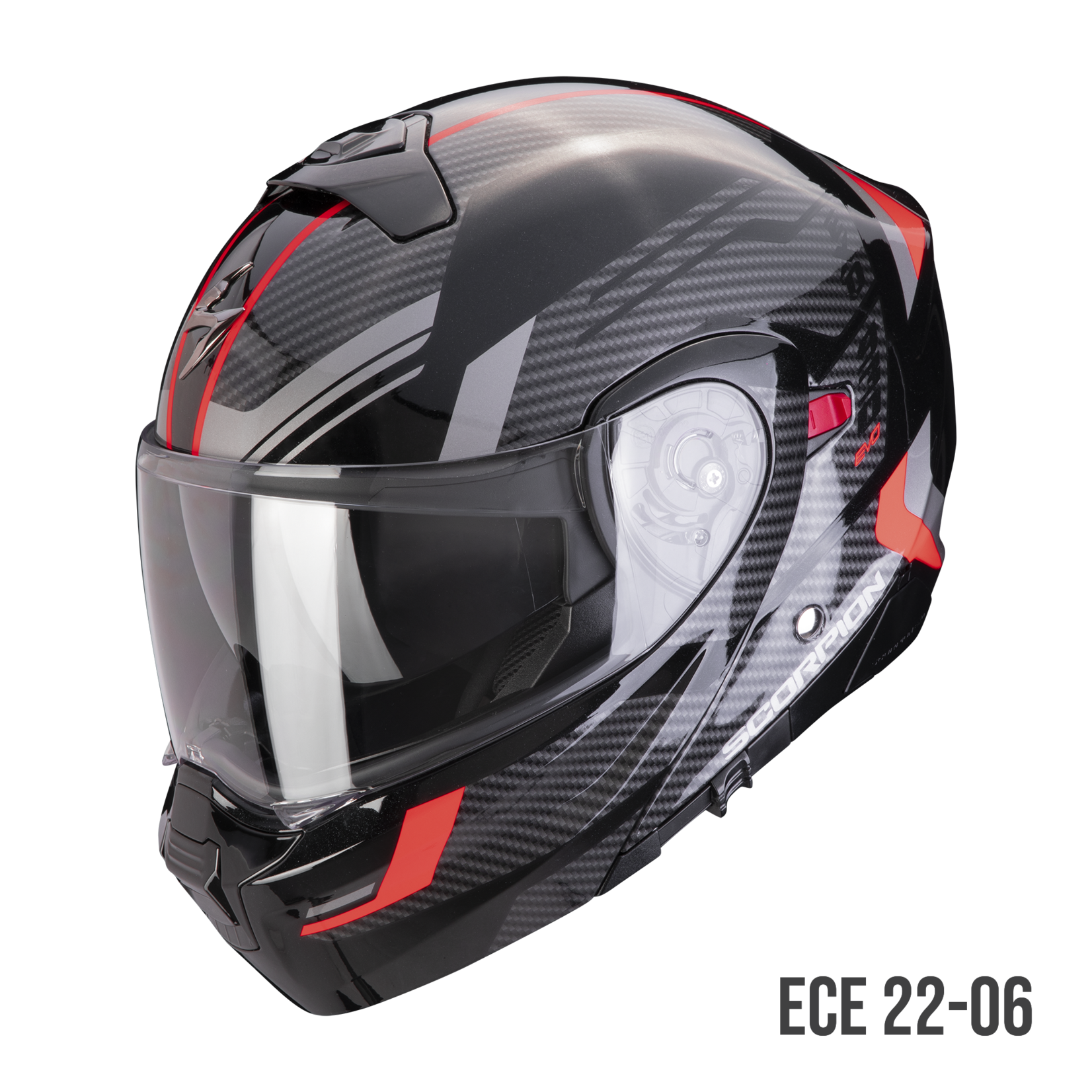 Scorpion Scorpion EXO-930 EVO SIKON black/silver/red