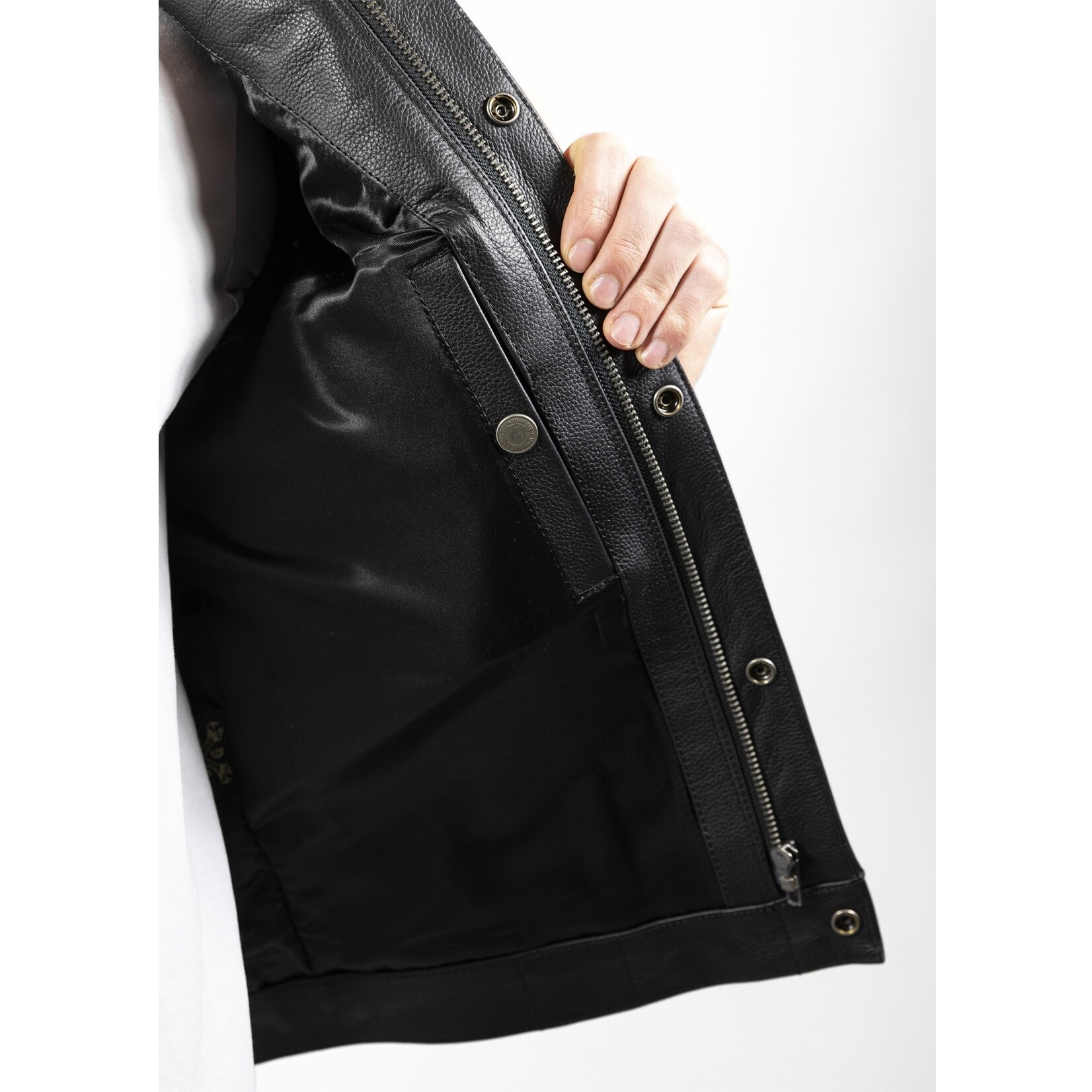John Doe John Doe gilet mc outlaw black