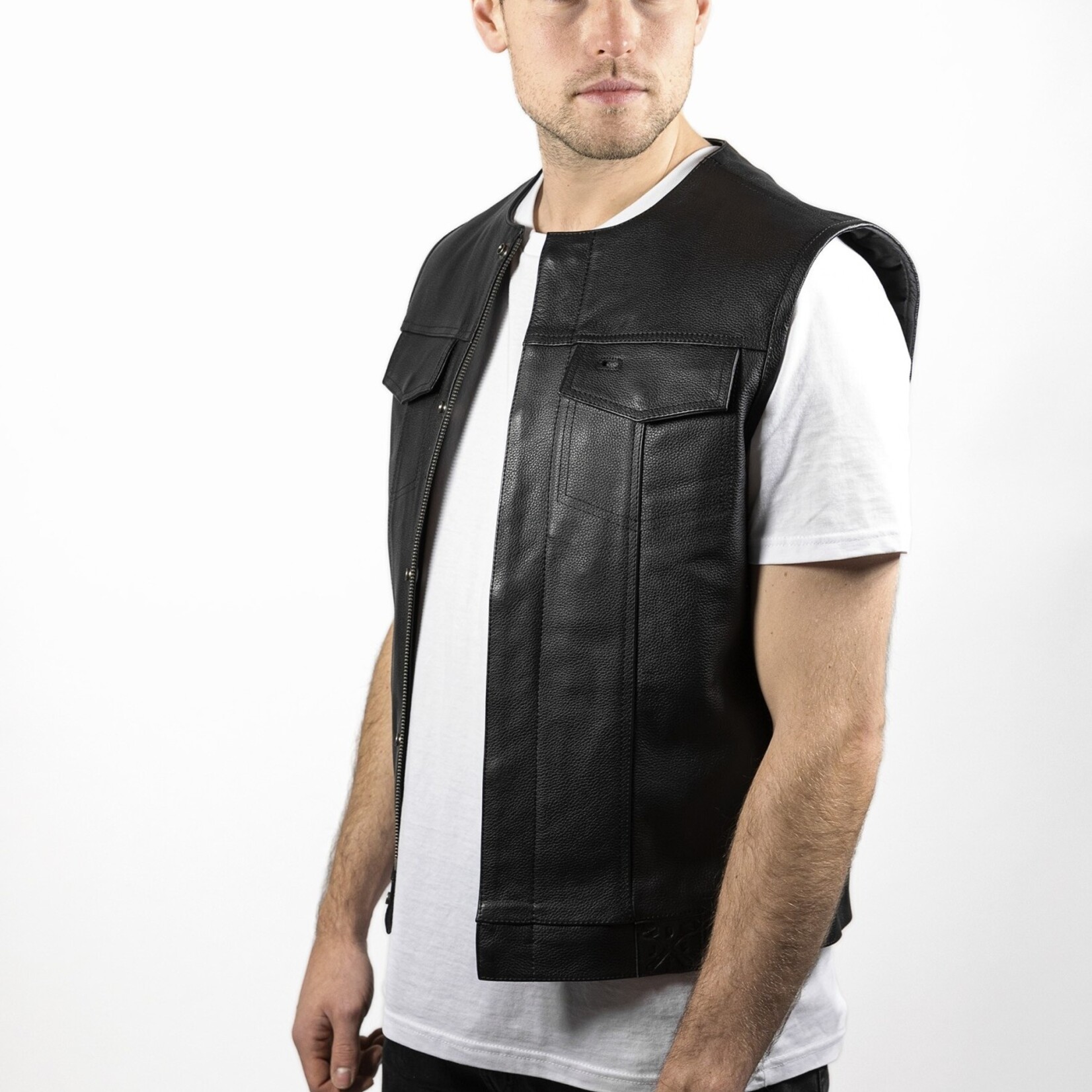 John Doe John Doe gilet mc outlaw black