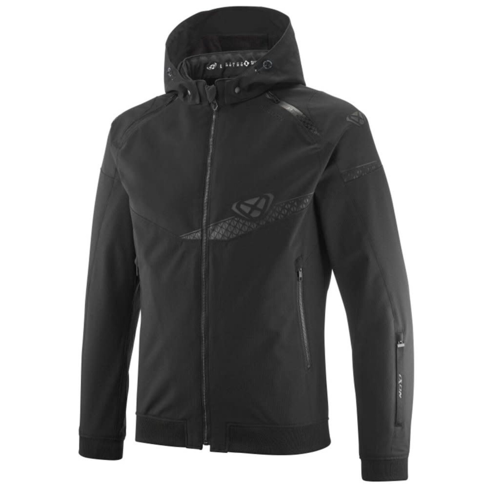 Ixon Ixon jacket textile section black