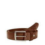 John Doe John Doe belt leather cross tool dark cognac