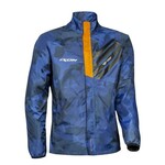 Ixon Ixon rainwear jacket stripe navy.camo/orange