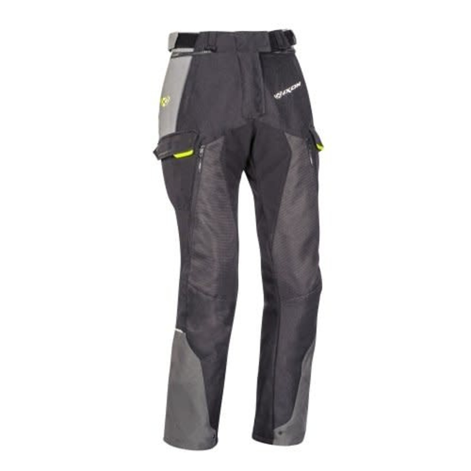 Ixon Ixon trousers textile ladies balder black/grey/fluo yel.