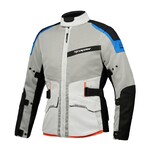 Ixon Ixon jacket textile m-njord light.grey/blue/red