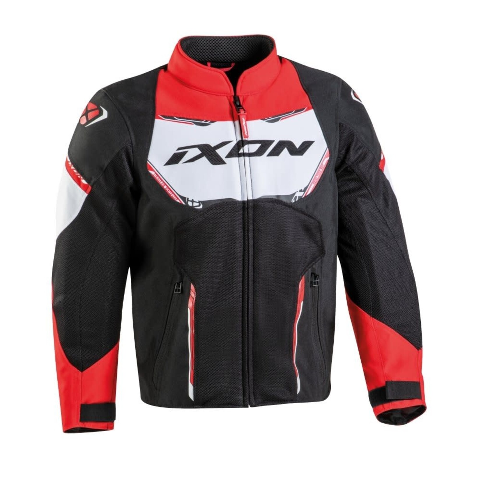 Ixon Ixon jacket textile kid striker air black/red/white