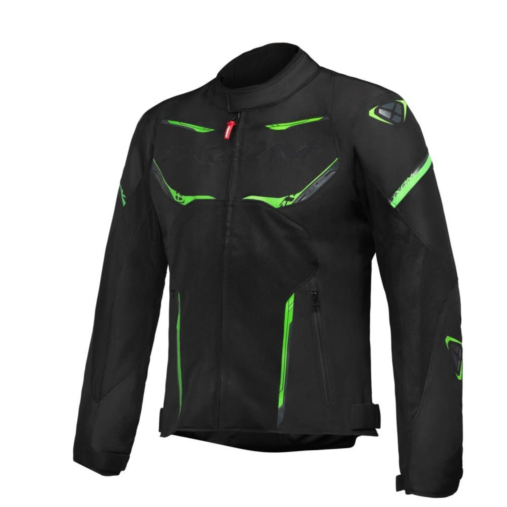 Ixon Ixon jacket textile striker air black/anthracite/green