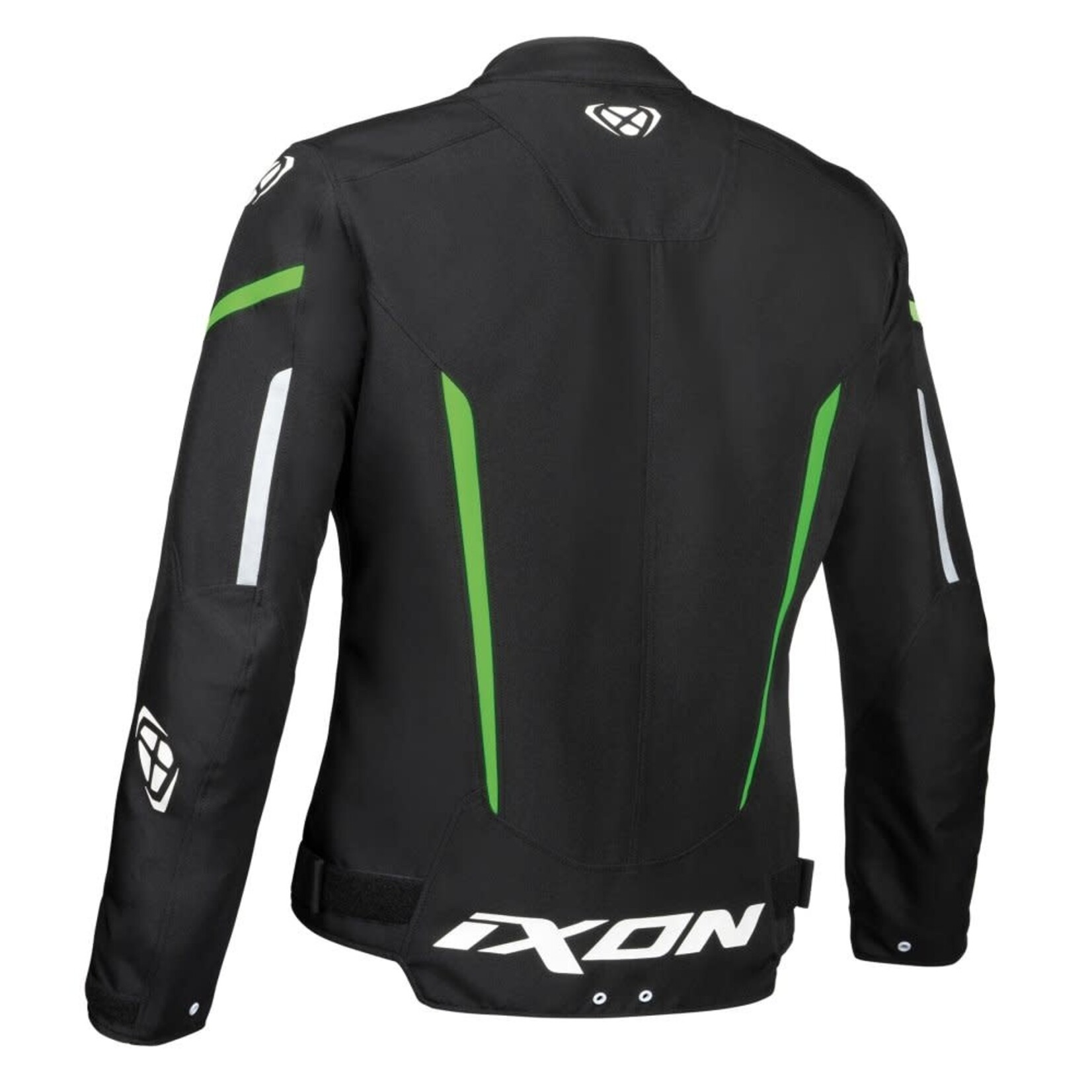 Ixon Ixon jacket textile striker black/white/green