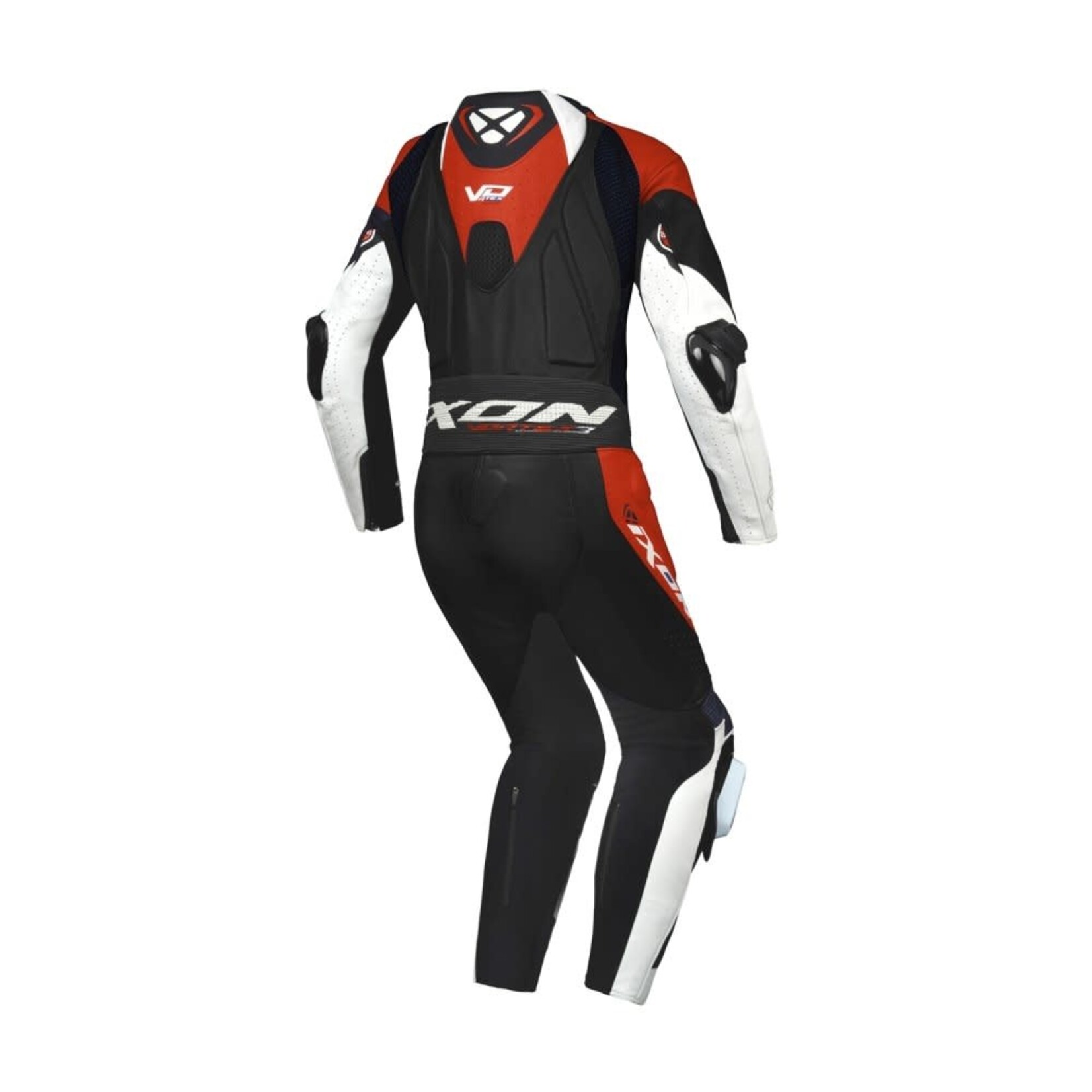 Ixon Ixon combi leather 1pc vortex 3 white/black/red