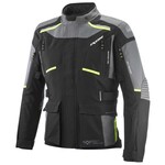 Ixon Ixon jacket textile midgard black/grey/bright yellow