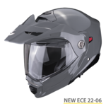 Scorpion Scorpion helmet ADX-2 SOLID grey.cement