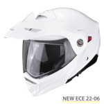 Scorpion Scorpion helmet ADX-2 SOLID pearl.white