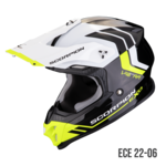 Scorpion Scorpion helmet VX-16 EVO AIR FUSION black/fluo.yellow