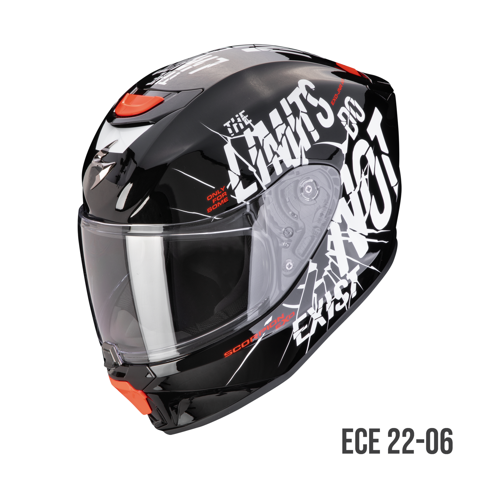 Scorpion Scorpion helmet EXO-JNR AIR BOUM black/white