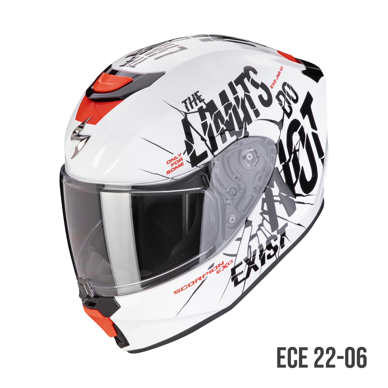 Scorpion Scorpion helmet EXO-JNR AIR BOUM white/black