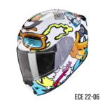 Scorpion Scorpion EXO-JNR FUN white/blue