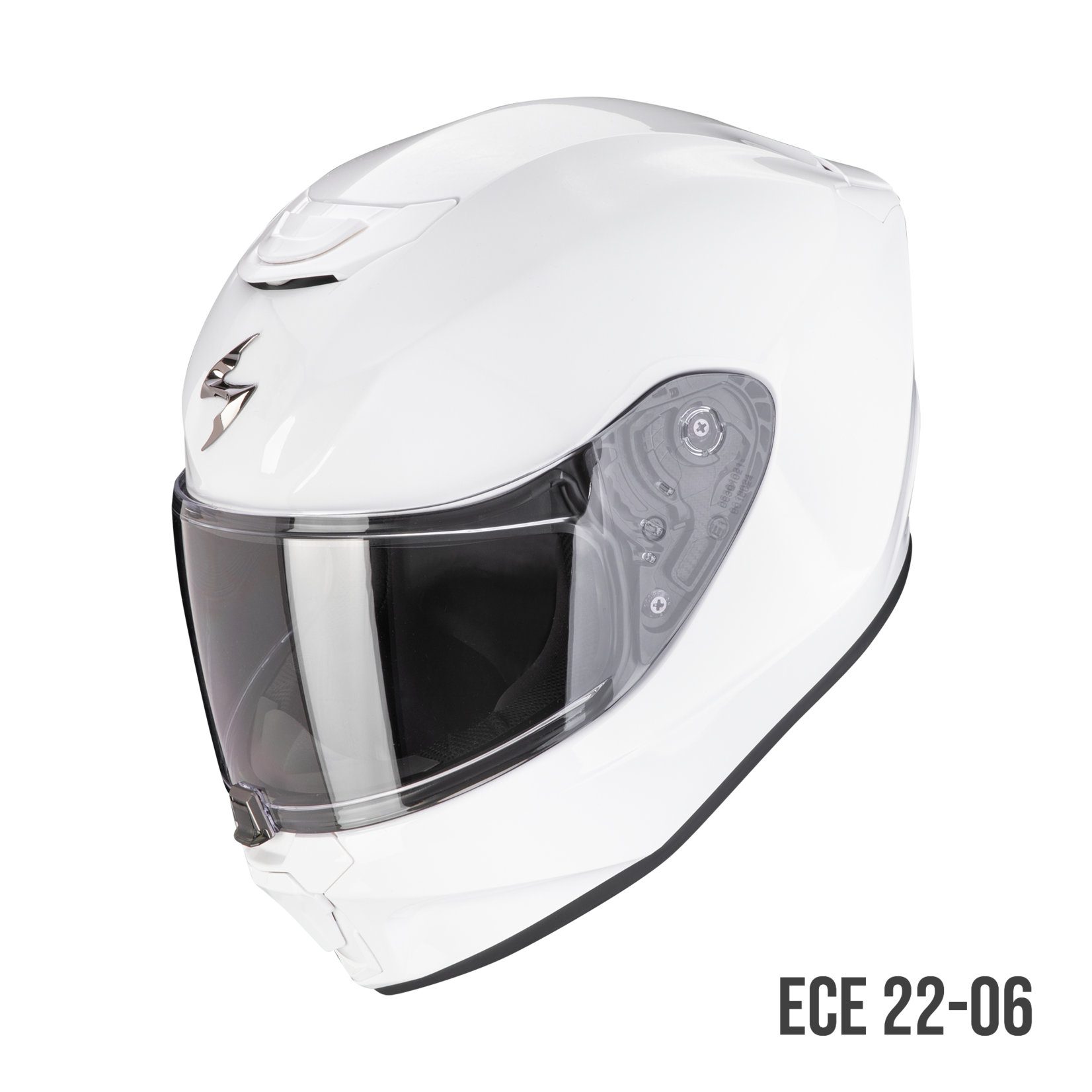 Scorpion Scorpion helmet EXO-JNR SOLID white