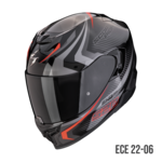 Scorpion Scorpion EXO-520 EVO AIR TERRA black/silver/red