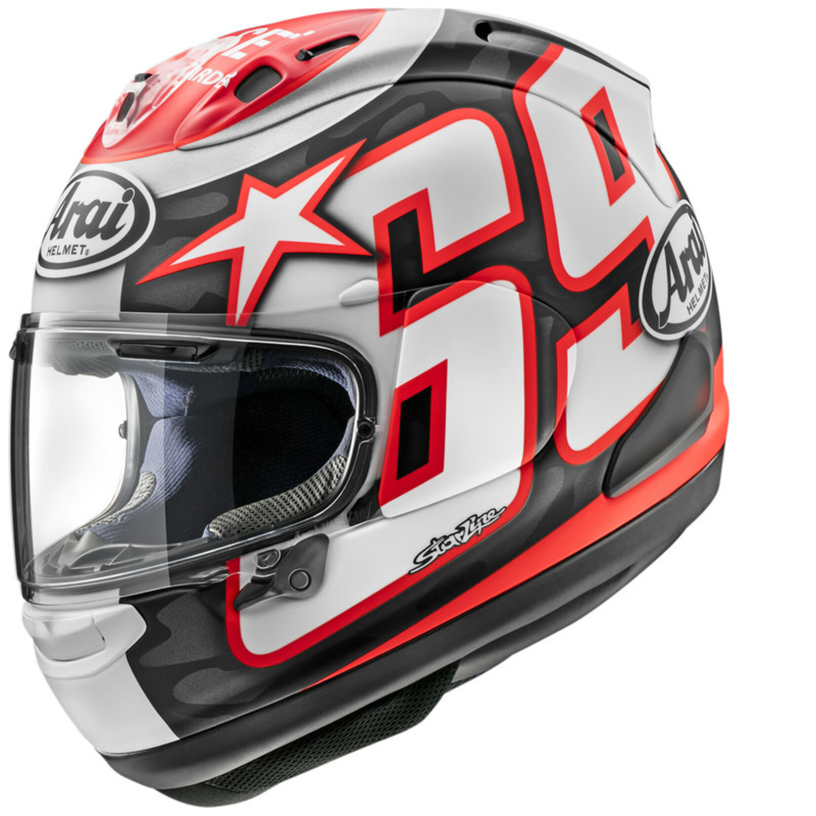 Arai Arai RX-7V evo hayden reset black/white/red