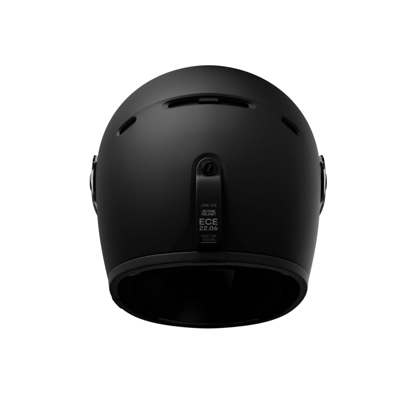 John Doe John Doe jd/one helmet frozen black