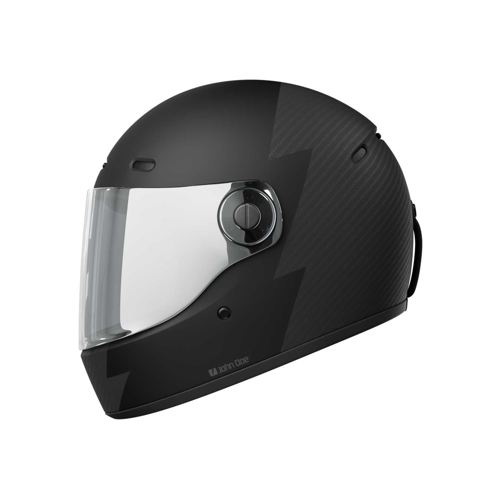 John Doe John Doe jd/one helmet signature frozen black/carbon